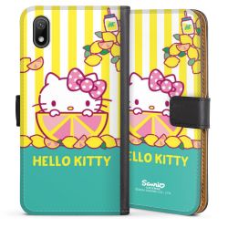 Sideflip mit langer Lasche schwarz