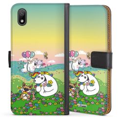 Sideflip mit langer Lasche schwarz