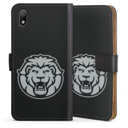 Sideflip mit langer Lasche schwarz