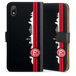 Sideflip mit langer Lasche schwarz