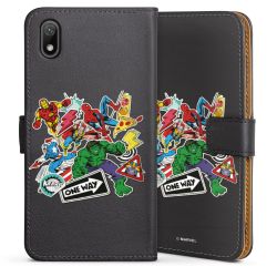 Sideflip Fodral med flap svart