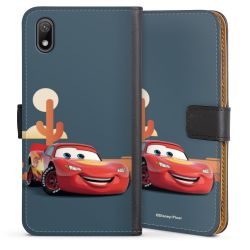 Sideflip mit langer Lasche schwarz