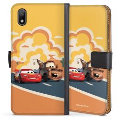 Sideflip mit langer Lasche schwarz