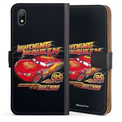 Sideflip mit langer Lasche schwarz