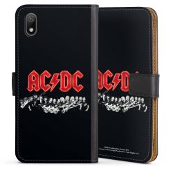 Sideflip mit langer Lasche schwarz