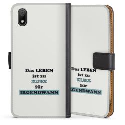 Sideflip mit langer Lasche schwarz