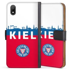 Sideflip mit langer Lasche schwarz