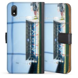 Sideflip mit langer Lasche schwarz