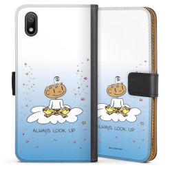 Sideflip mit langer Lasche schwarz