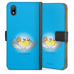 Sideflip mit langer Lasche schwarz