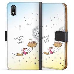 Sideflip mit langer Lasche schwarz