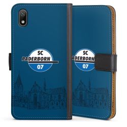 Sideflip mit langer Lasche schwarz