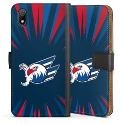 Sideflip mit langer Lasche schwarz