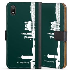 Sideflip mit langer Lasche schwarz