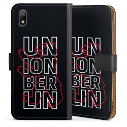 Sideflip mit langer Lasche schwarz