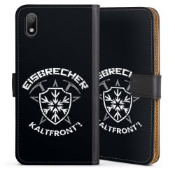 Sideflip mit langer Lasche schwarz