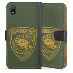 Sideflip mit langer Lasche schwarz