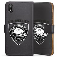 Sideflip mit langer Lasche schwarz