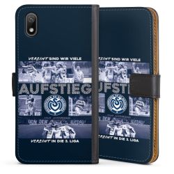 Sideflip mit langer Lasche schwarz