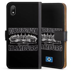 Sideflip mit langer Lasche schwarz