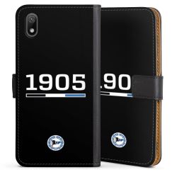 Sideflip mit langer Lasche schwarz