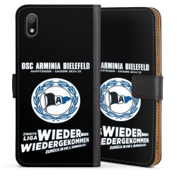 Sideflip mit langer Lasche schwarz