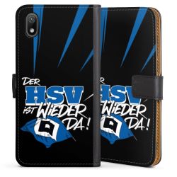 Sideflip mit langer Lasche schwarz