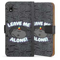 Sideflip mit langer Lasche schwarz