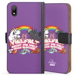 Sideflip mit langer Lasche schwarz