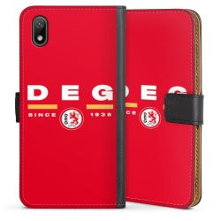 Sideflip mit langer Lasche schwarz