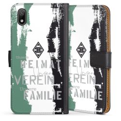 Sideflip mit langer Lasche schwarz