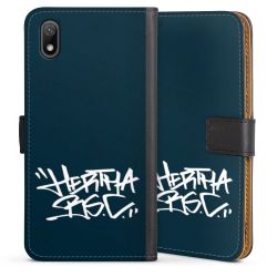 Sideflip mit langer Lasche schwarz