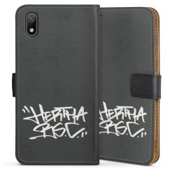 Sideflip mit langer Lasche schwarz