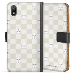 Sideflip mit langer Lasche schwarz