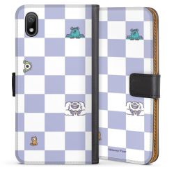 Sideflip mit langer Lasche schwarz