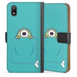 Sideflip mit langer Lasche schwarz