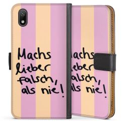 Sideflip mit langer Lasche schwarz