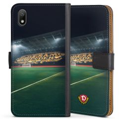 Sideflip mit langer Lasche schwarz