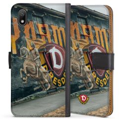 Sideflip mit langer Lasche schwarz