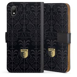 Sideflip mit langer Lasche schwarz