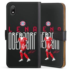 Sideflip mit langer Lasche schwarz