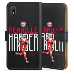 Sideflip mit langer Lasche schwarz