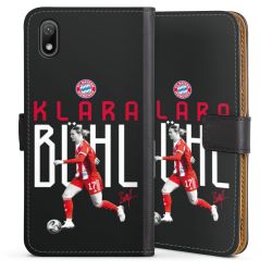 Sideflip mit langer Lasche schwarz