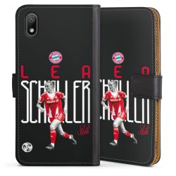 Sideflip mit langer Lasche schwarz