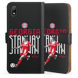 Sideflip mit langer Lasche schwarz