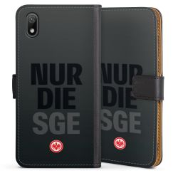 Sideflip mit langer Lasche schwarz