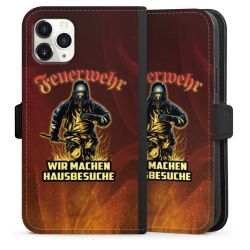 Sideflip mit Lasche schwarz