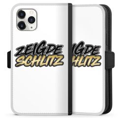 Sideflip mit Lasche schwarz/seiltliche Lasche