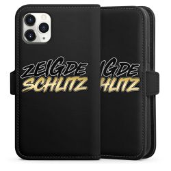 Sideflip mit Lasche schwarz/seiltliche Lasche