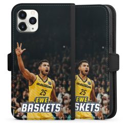 Sideflip mit Lasche schwarz